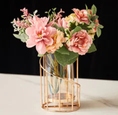 Cylindrical Candle Holder - Voyara Home Decor