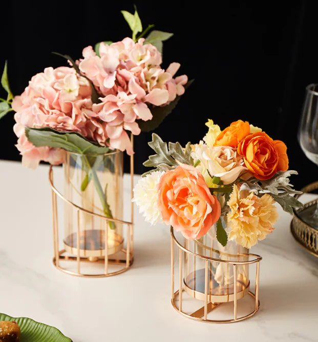 Cylindrical Candle Holder - Voyara Home Decor